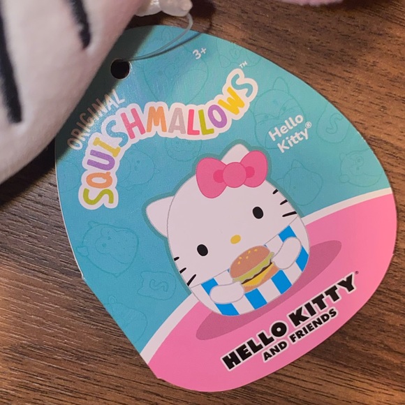 Squishmallow Hello Kitty 8” plush - Picture 3 of 5